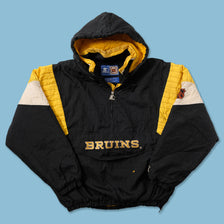 Vintage Starter Boston Bruins Anorak Large - Double Double Vintage