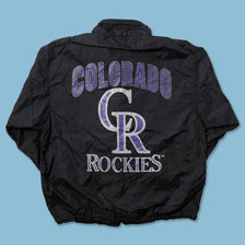 Vintage Colorado Rockies Light Jacket XLarge