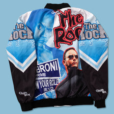 2017 WWE The Rock Varsity Jacket Small - Double Double Vintage