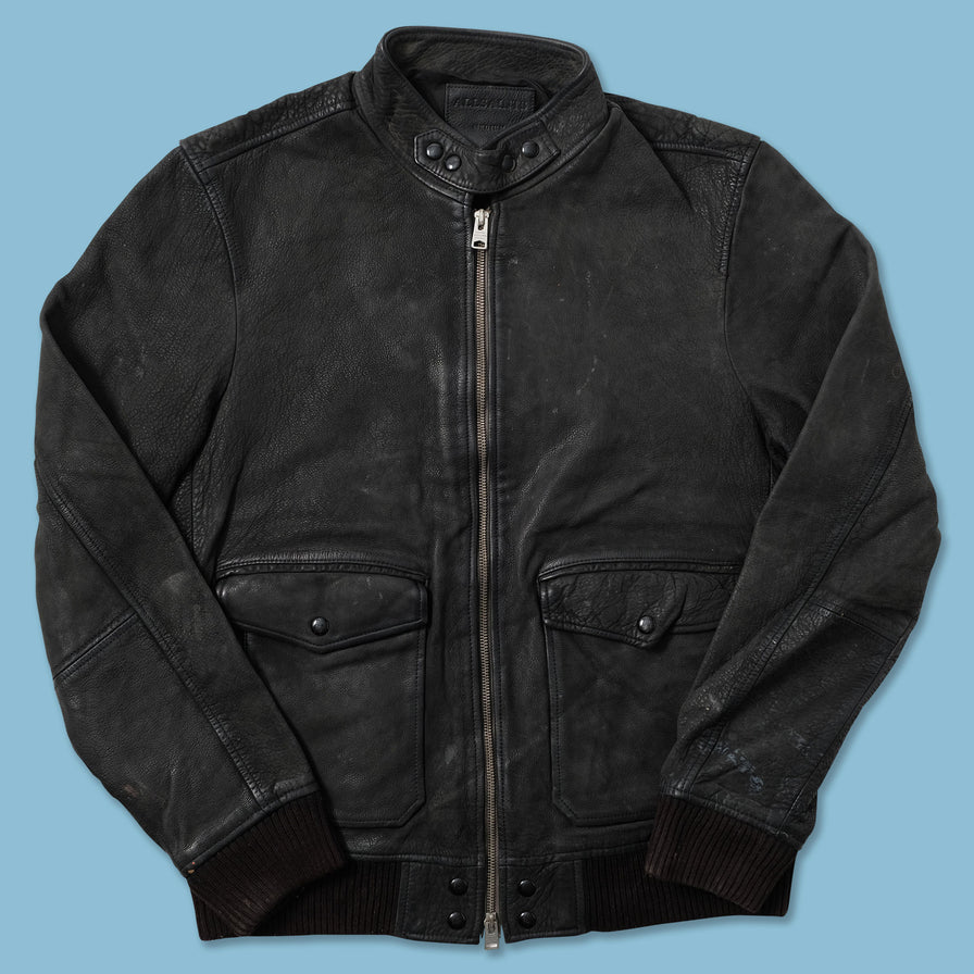 Vintage Leather Jacket Small - Double Double Vintage