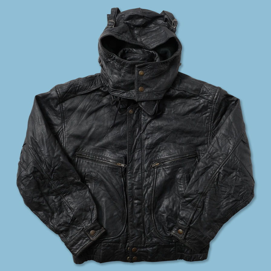 Women's Leather Flight Jacket Small - Double Double Vintage