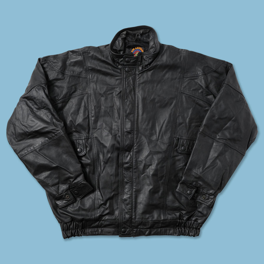 Vintage Leather Jacket XXL - Double Double Vintage