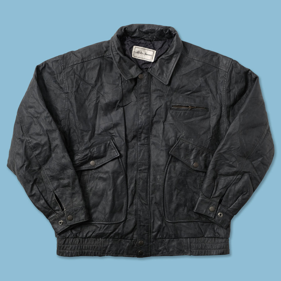 Vintage Leather Jacket Small - Double Double Vintage