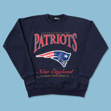 1995 New England Patrtiots Sweater Large - Double Double Vintage