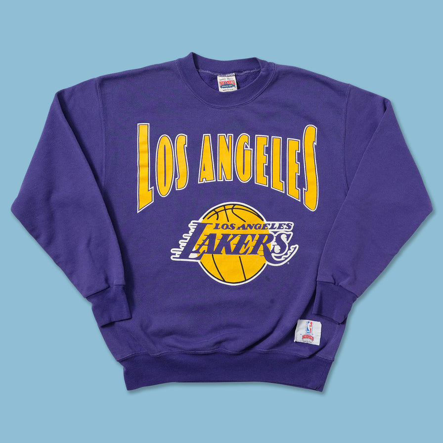 Vintage Los Angeles Lakers Sweater Medium - Double Double Vintage