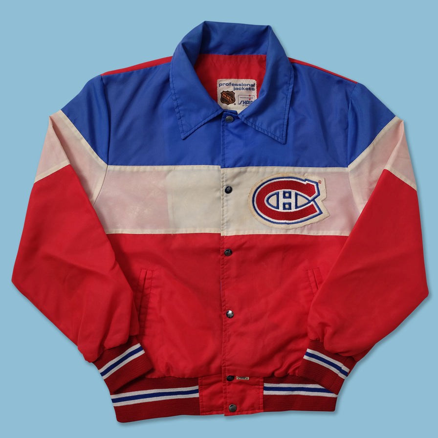 Vintage Montreal Canadiens Varsity Jacket Large - Double Double Vintage