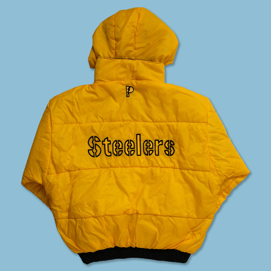 Vintage Pittsburgh Steelers Reversible Jacket Large - Double Double Vintage