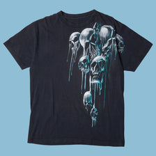 Vintage Skull Graphic T-Shirt - M