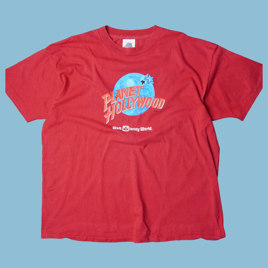 Vintage Planet Hollywood 90s Walt Disney World T-Shirt - XL
