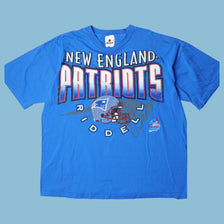 Vintage NFL 90s New England Patriots Riddell T-Shirt - L