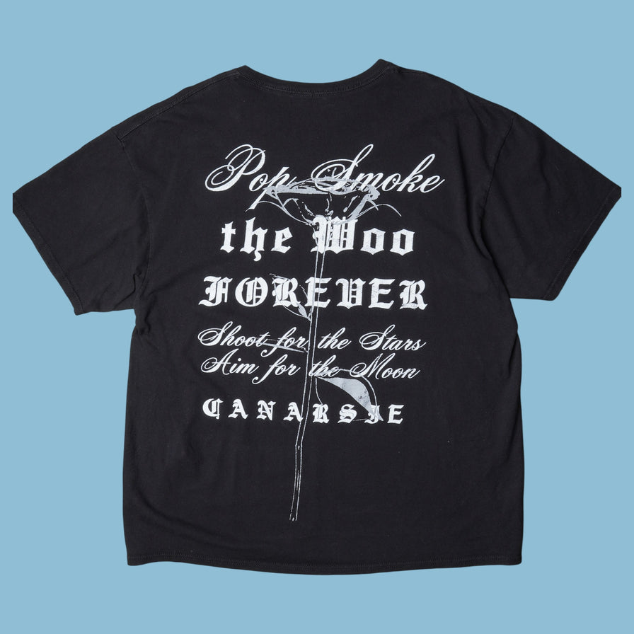 Vintage Pop Smoke Rap T-Shirt - XL