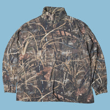 Vintage Realtree Advantage Max-4 HD Camo Rollkragen Longsleeve - XL