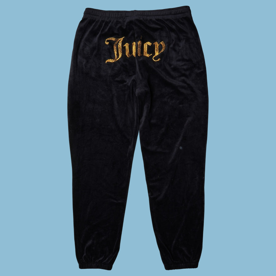 Vintage Juicy Couture Velour Strass Jogginghose - L