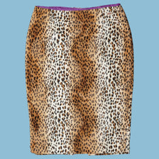 Vintage Miss Sixty Y2K Leopard Skirt - L