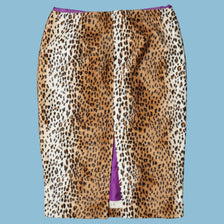 Vintage Miss Sixty Y2K Leopard Skirt - L