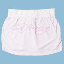 Vintage Ed Hardy Terry Cloth Mini Skirt - S