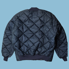 Vintage Snap-N-Wear Quilted Bomber Jacket - M