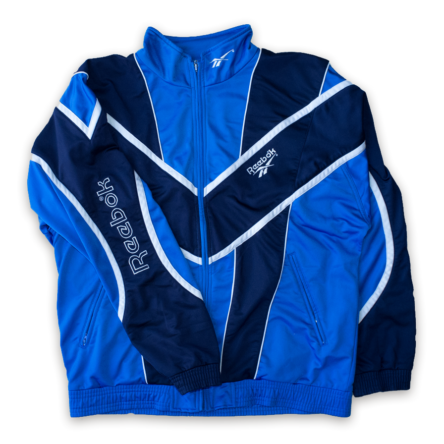Reebok Trackjacket XLarge - Double Double Vintage