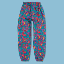Vintage Deadstock 90s Paisley Tack Pants Large