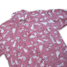 Vintage Abstract Pattern Shirt XLarge - Double Double Vintage