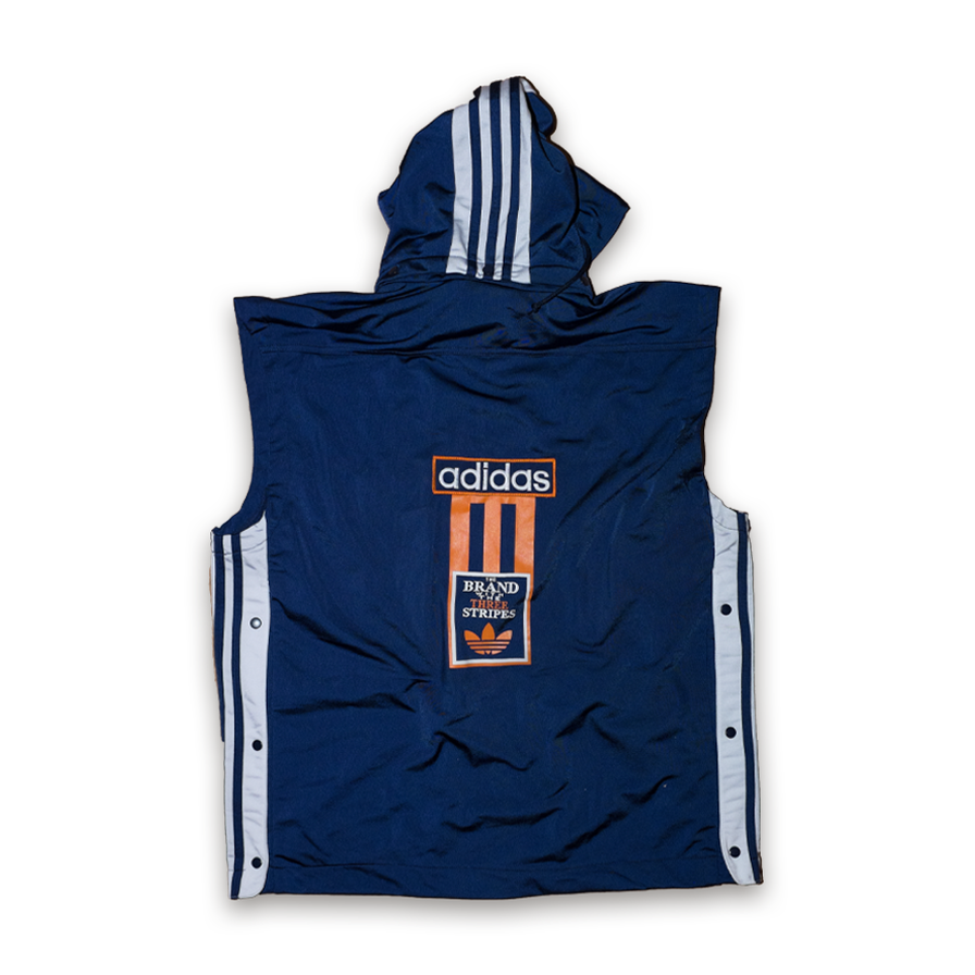 adidas adiBreak Hooded Vest Large - Double Double Vintage