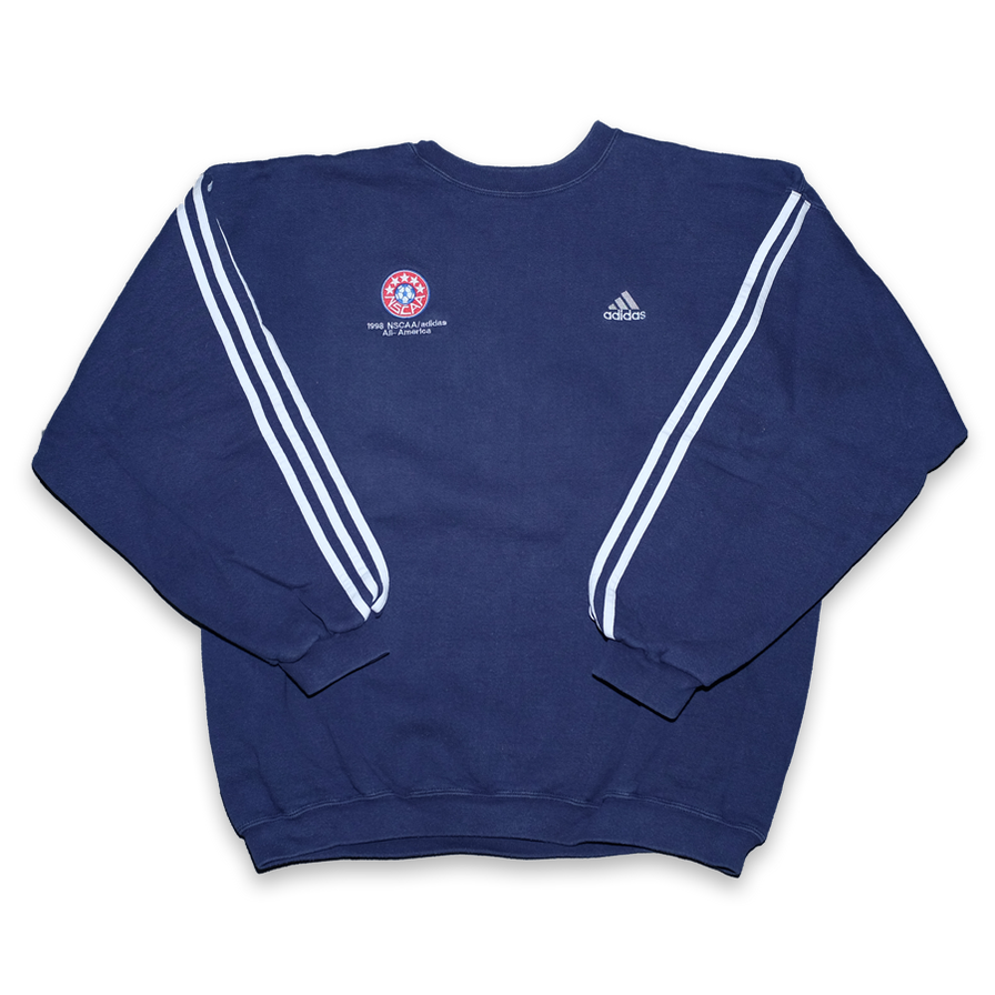 Vintage adidas NSCAA Sweater XLarge - Double Double Vintage