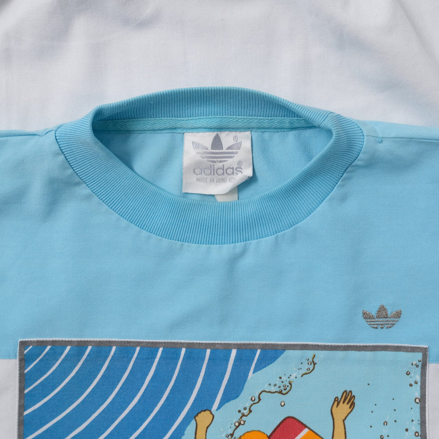 Vintage 80s adidas Coco Beach Sweater Large