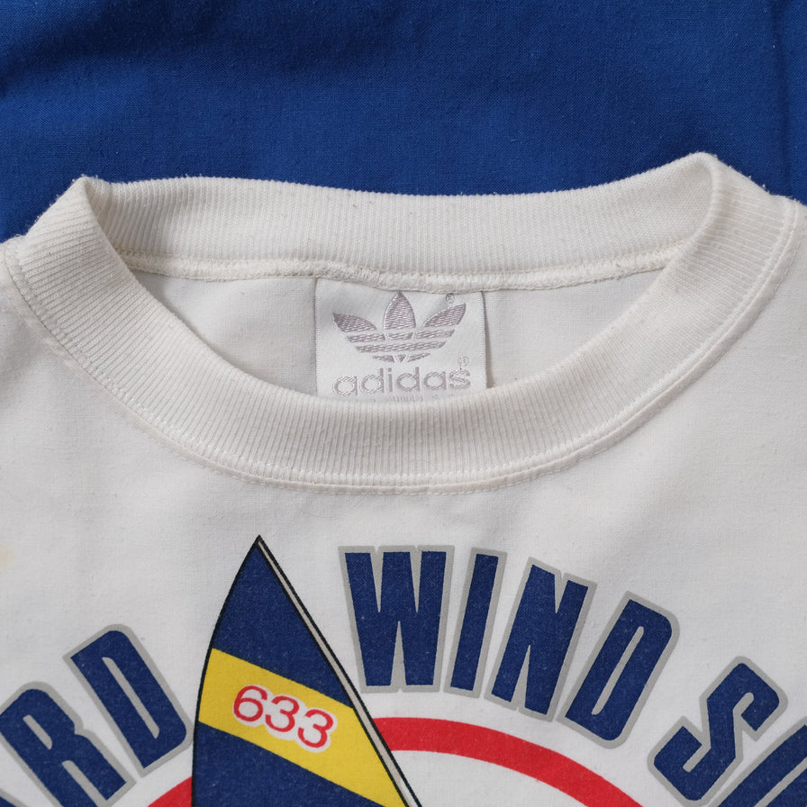 Vintage 80s adidas Vangard Windsurfing Women's Sweater Small
