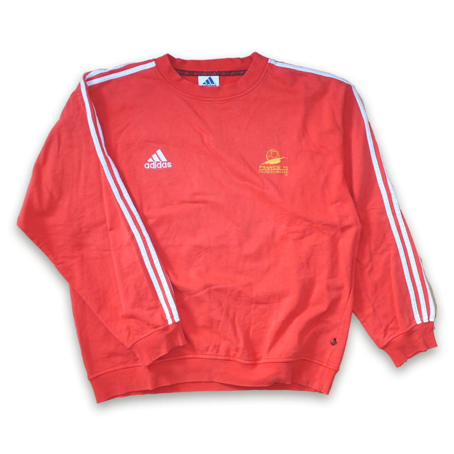 adidas World Cup Crewneck France 1998 XLarge - Double Double Vintage