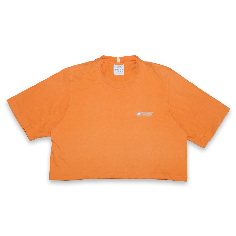 Vintage adidas Women's Cropped T-Shirt Onesize - Double Double Vintage