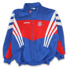 Vintage adidas FC Bayern München Trackjacket XLarge - Double Double Vintage