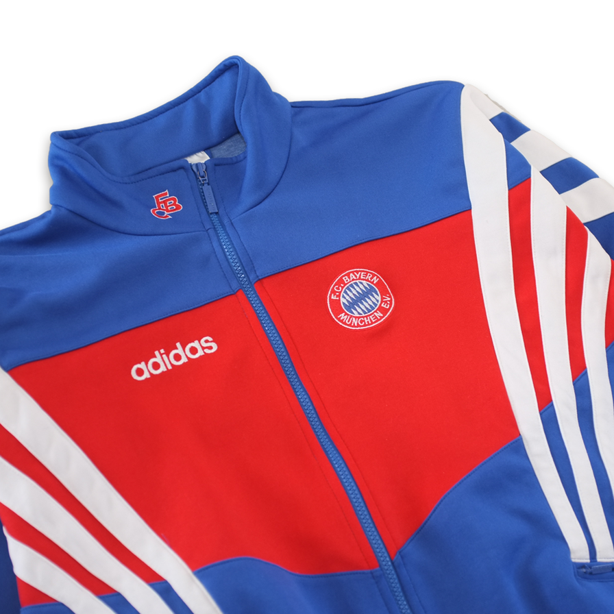 Vintage adidas FC Bayern München Trackjacket XLarge - Double Double Vintage