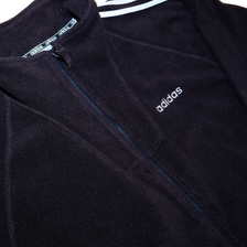 Vintage adidas Three Stripes Fleece XLarge - Double Double Vintage