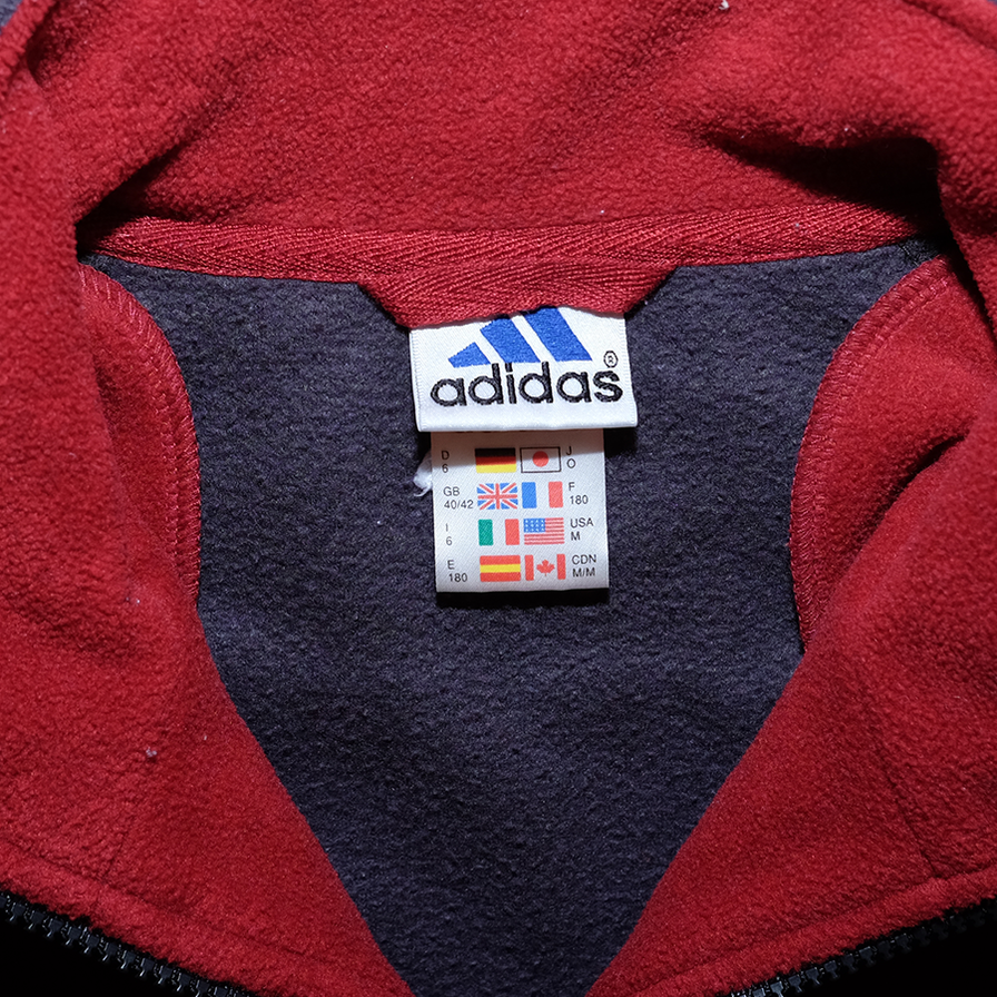 Vintage adidas Half Zip Fleece Large / XLarge - Double Double Vintage