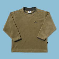 Vintage Deadstock adidas Fleece Sweater Kids Small