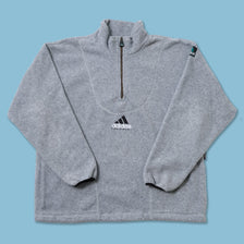 Vintage adidas Equipment Q-Zip Fleece Large