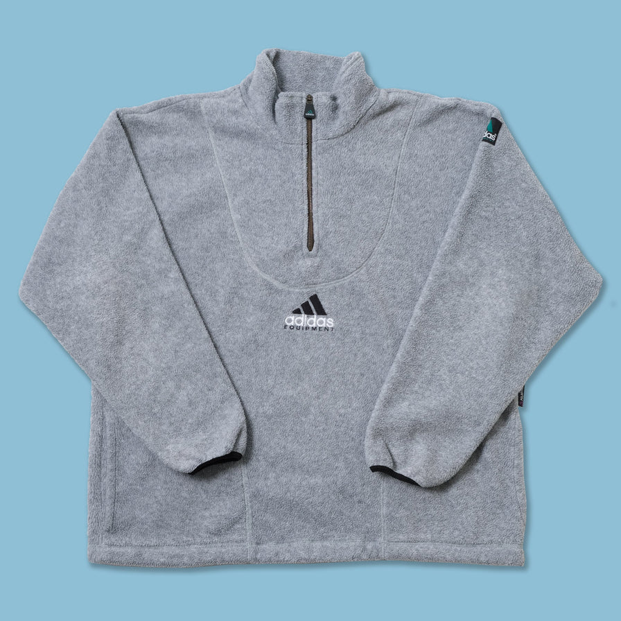 Vintage adidas Equipment Q-Zip Fleece Large