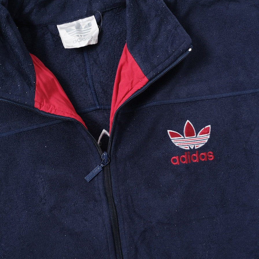 Vintage adidas Fleece Jacket XLarge