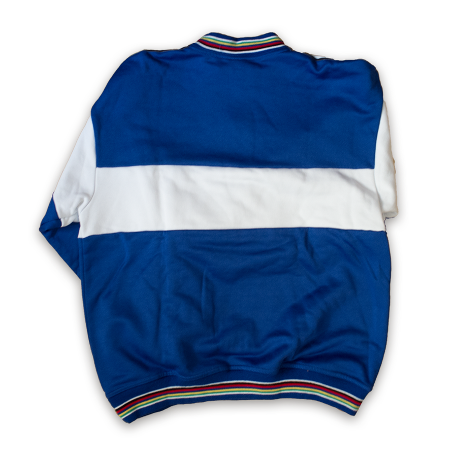 adidas Cycling Half Zip Sweater Medium - Double Double Vintage