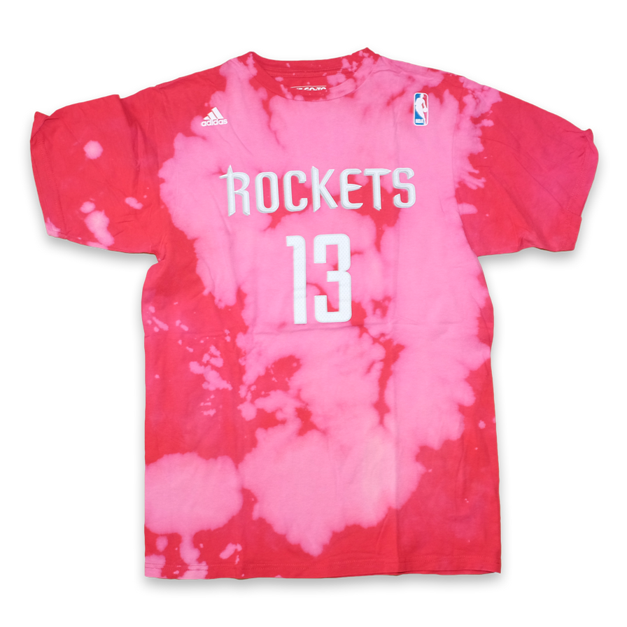 adidas James Harden Rockets T-Shirt Large - Double Double Vintage