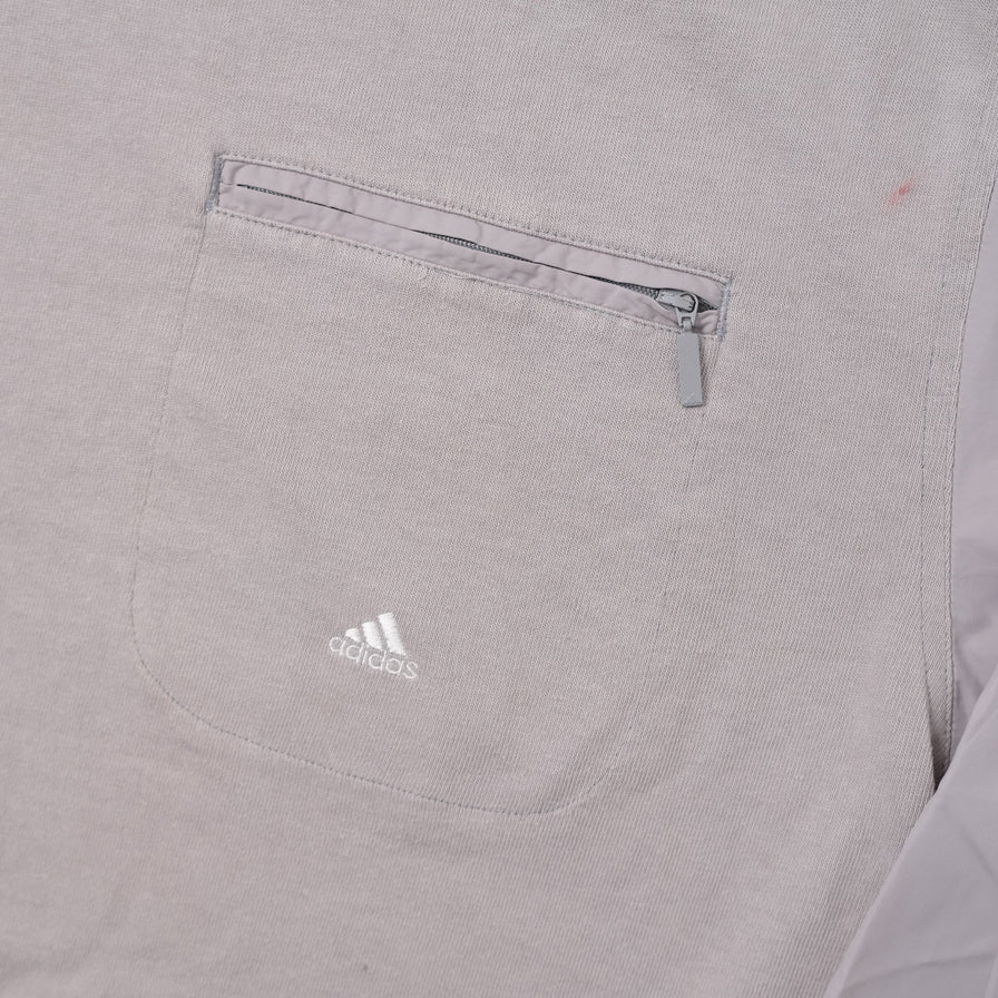 Vintage adidas Hooded Longsleeve XLarge
