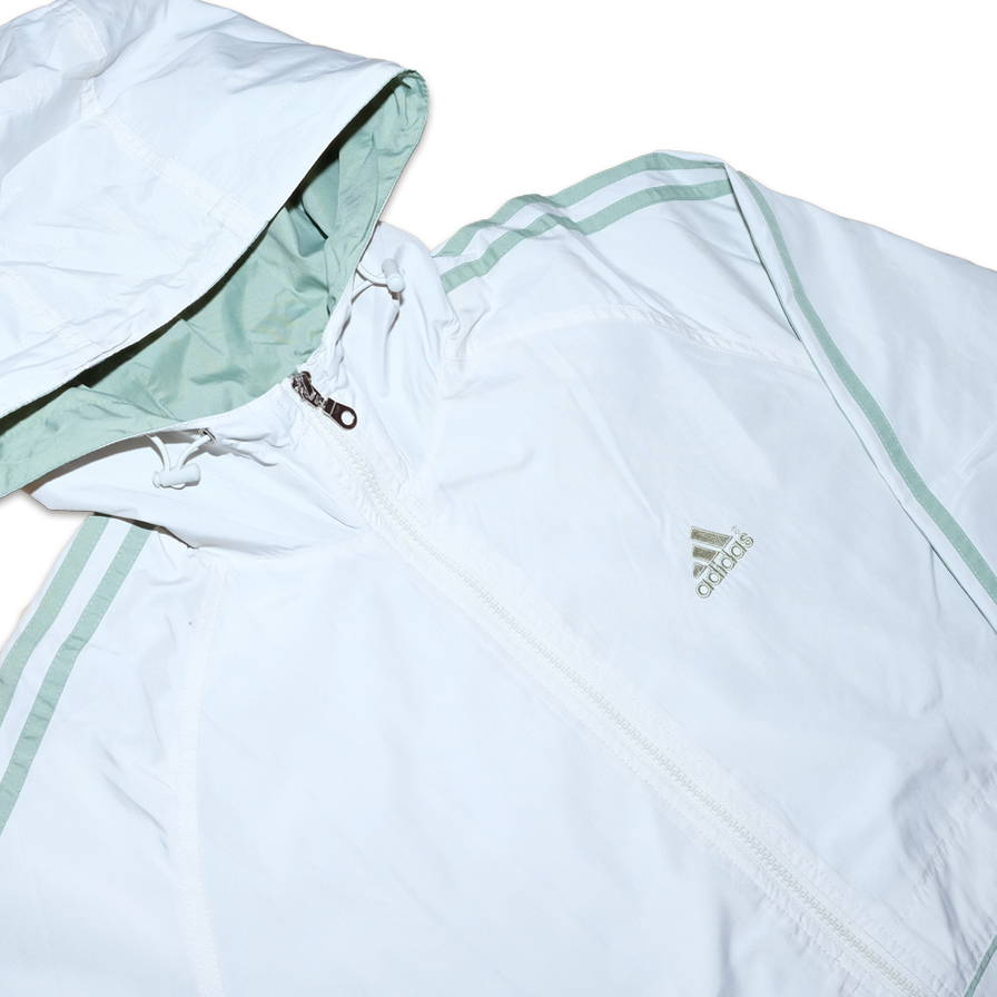 adidas Hooded Rainjacket Medium - Double Double Vintage