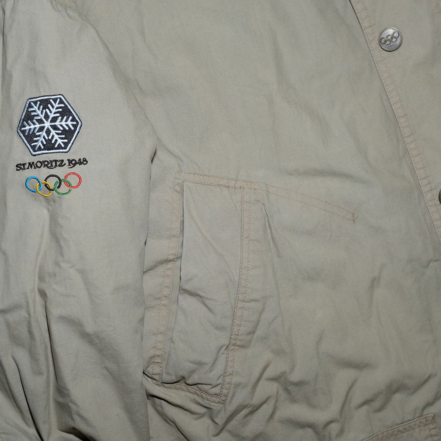 Vintage adidas Olympic Games Coach Jacket Large - Double Double Vintage