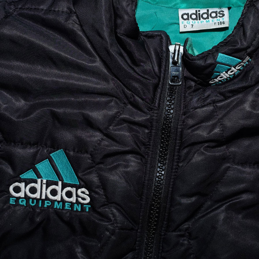 Vintage adidas Equipment Padded Coat Large / XLarge - Double Double Vintage