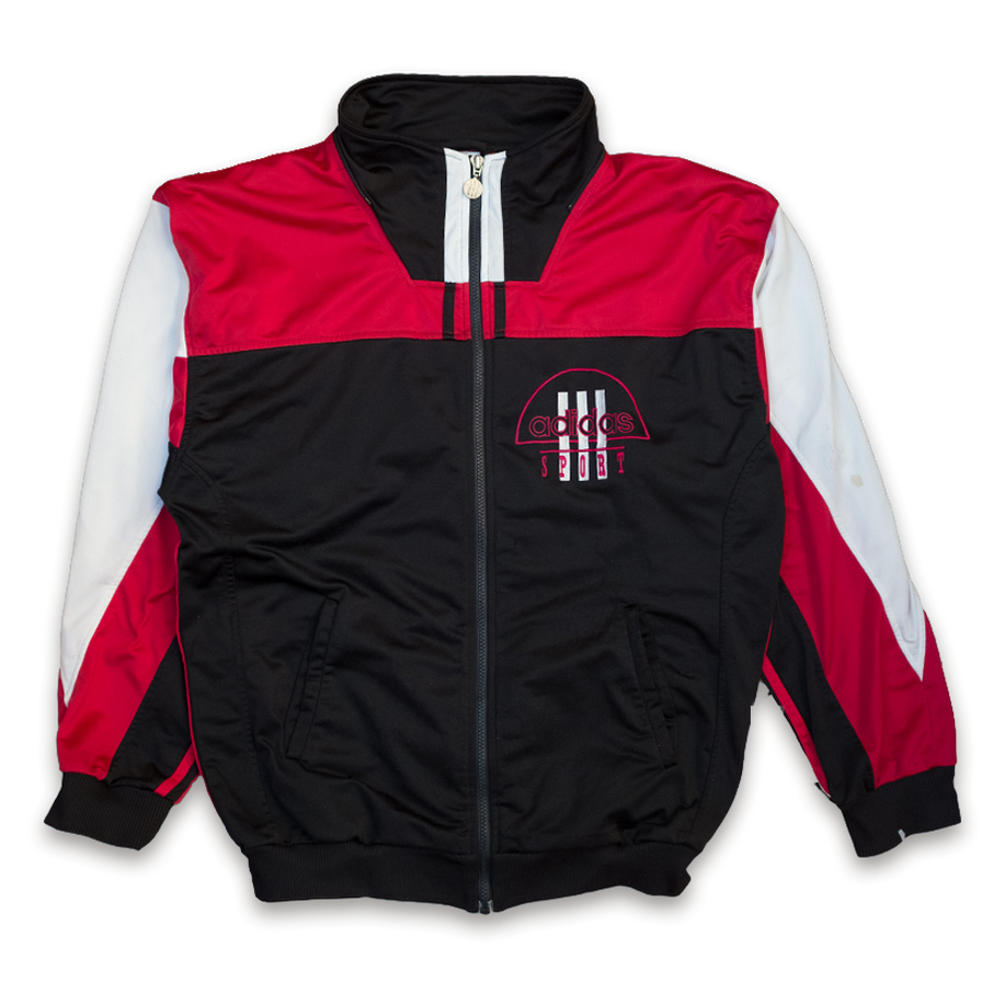 adidas Trackjacket Large - Double Double Vintage