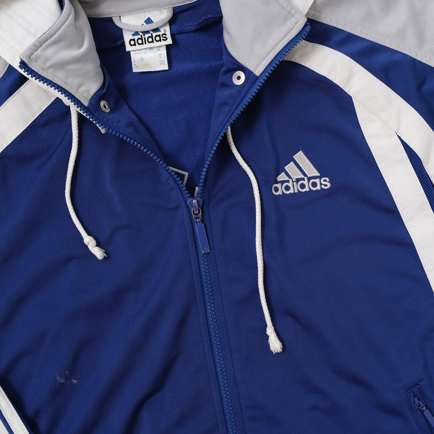 Vintage adidas Hooded Track Jacket Medium