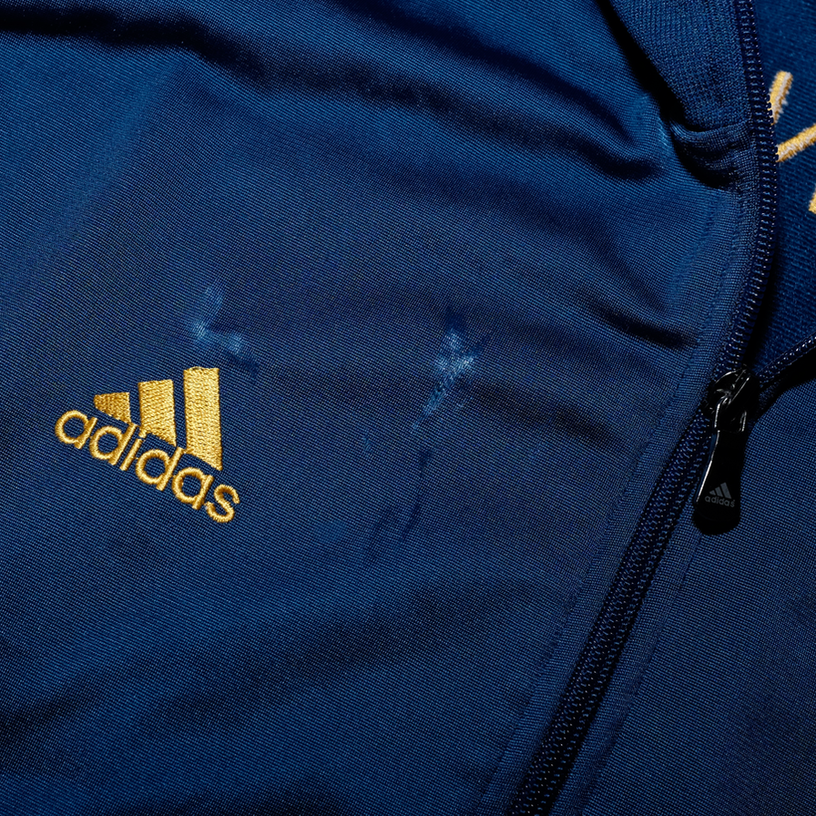 adidas Soccer Trackjacket Large - Double Double Vintage
