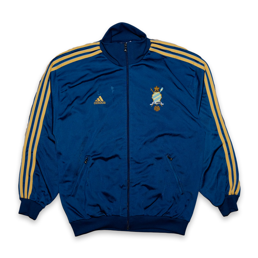 adidas Soccer Trackjacket Large - Double Double Vintage