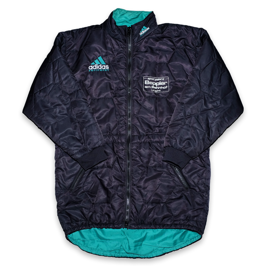 Vintage adidas Equipment Padded Jacket XLarge