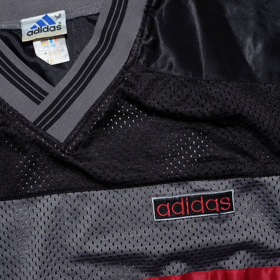 Vintage adidas V-Neck Jersey Large / XLarge - Double Double Vintage